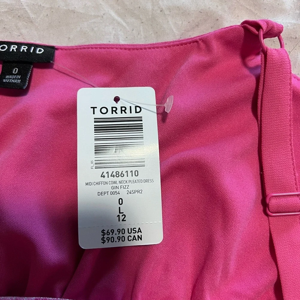 Torrid Pink Sleeveless Dress - Picture 7 of 9